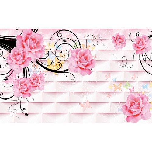 Фреска Розовые грезы