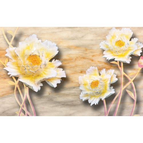 Фреска Элегантные золоты е астры