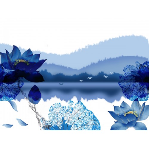 Фреска Природа фен-шуй