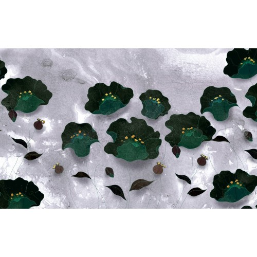 Малахитовые пионы