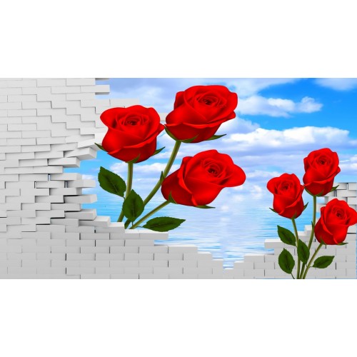 Фреска Любимые цветы Королевы Анны