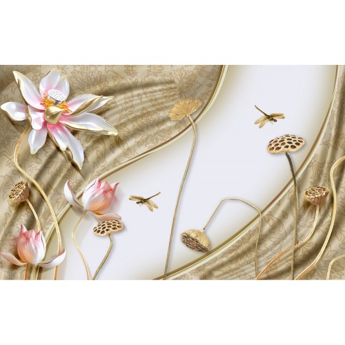 Фреска Царское плетение кувшинок