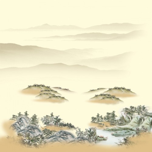 Фреска Холодное зимнее солнце