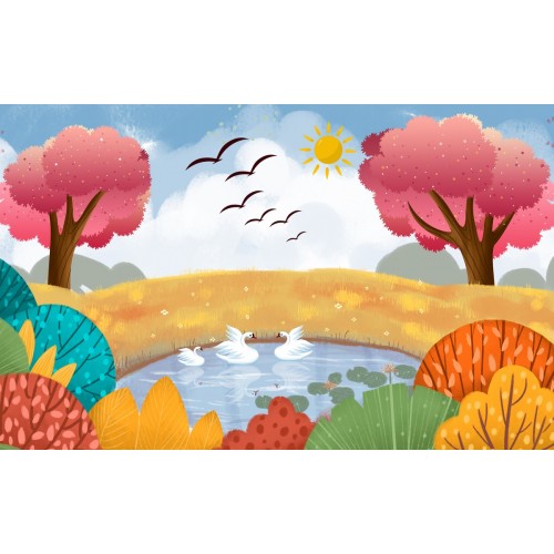 Фреска Буйство красок