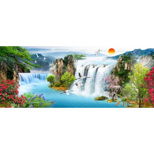 Фреска Удивительный рассвет