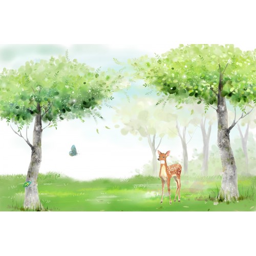 Фреска Цветущие луга