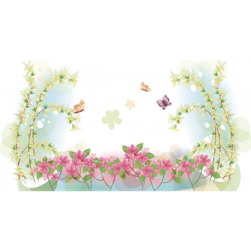 Фреска Волшебный сад