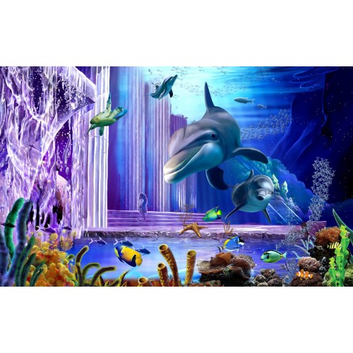 Фреска Тайны морских жителей