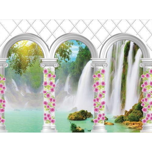 Чарующая арка роз