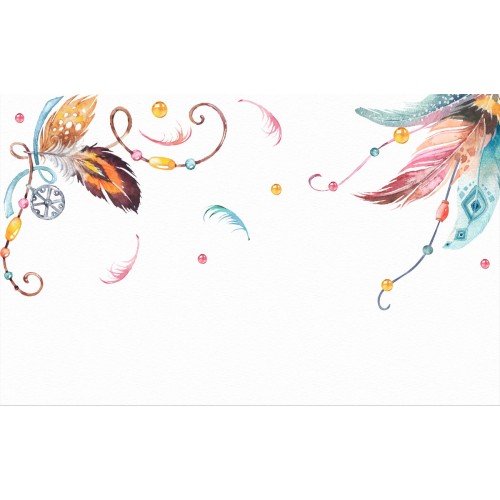 Индейские графические перья