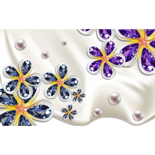 Пурпурные драгоценные цветы