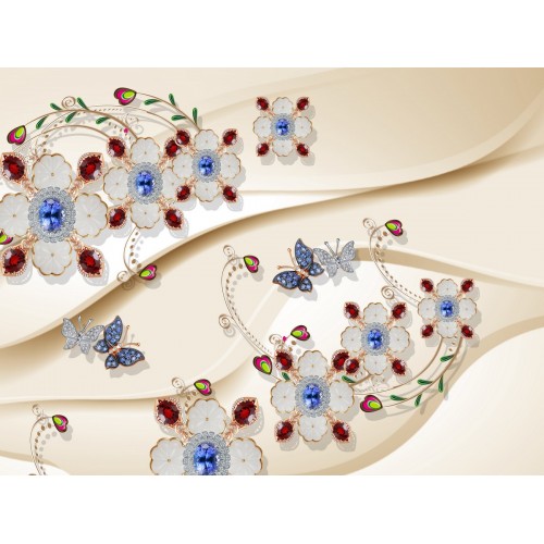 Фреска Притяжение самоцветов