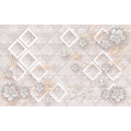 Фреска Морозное утро в узорах