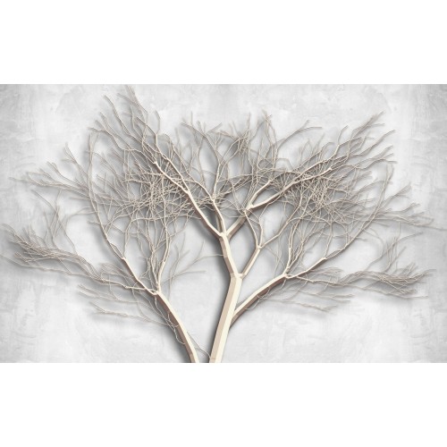 Серебрянные нити морозного дерева