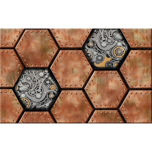 Фреска Механическая мозаика