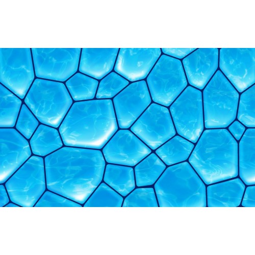 Фреска Очарование лазурной мозаики