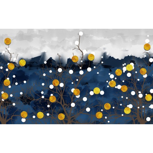 Фреска Зимняя ретушь