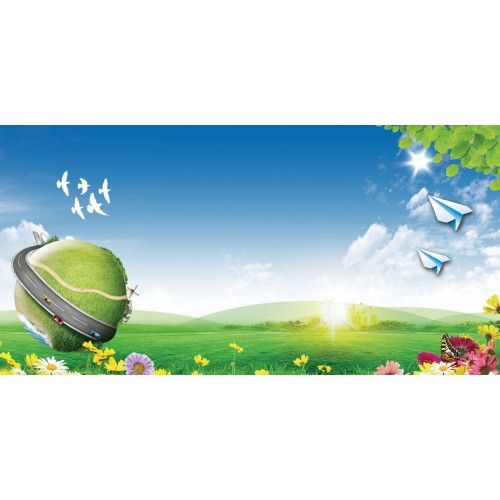 Фреска Цветущие луга