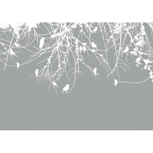 Морозное утро в льняних тонах