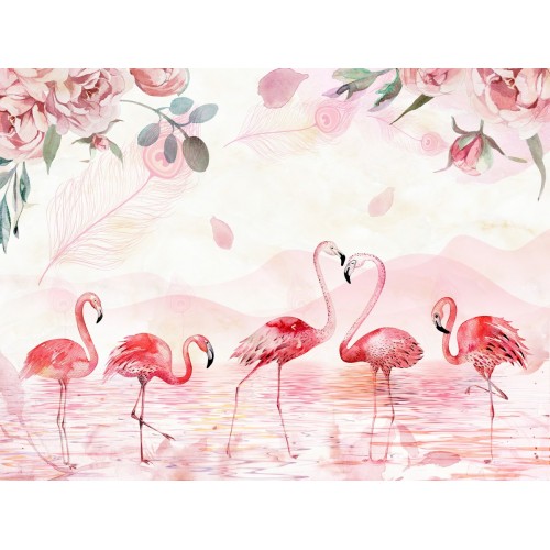 Розовые облака саванны