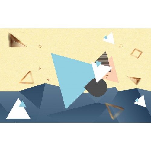 Фреска Мозаика треугольников