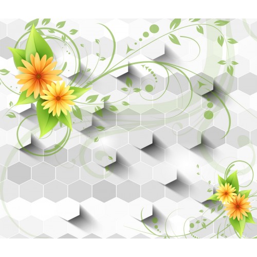 Цветы в графике