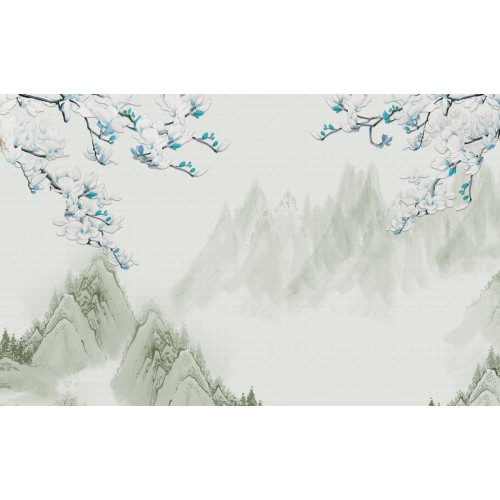 Фреска Стиль фен-шуй