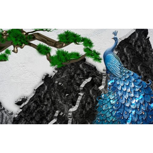 Фреска Взмах крыла королевской птицы