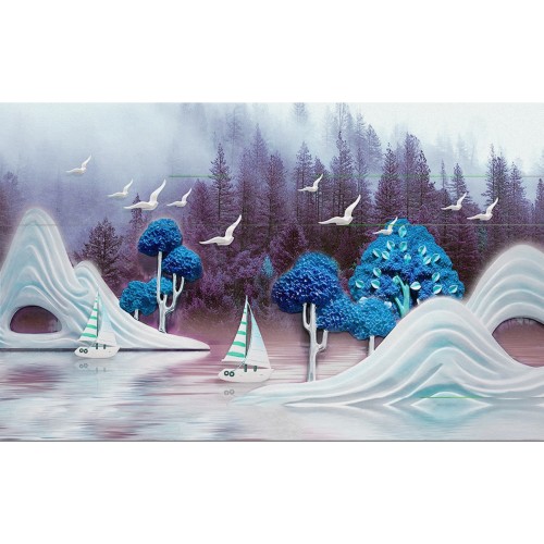 Небо в сливовых тонах