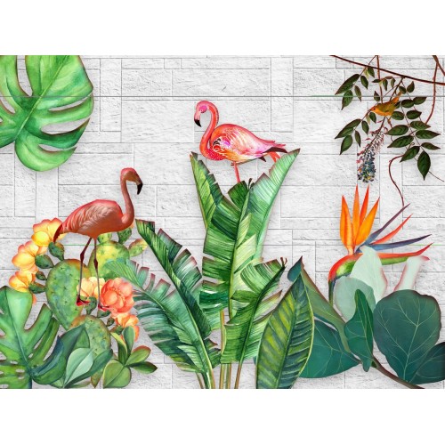 Фреска Контрастные тропики