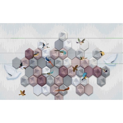 Графические миниатюры птиц