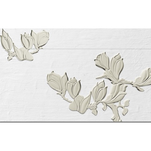 Фреска Серебрянная магнолия