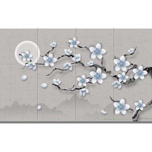 Фреска Туманное солнце гор