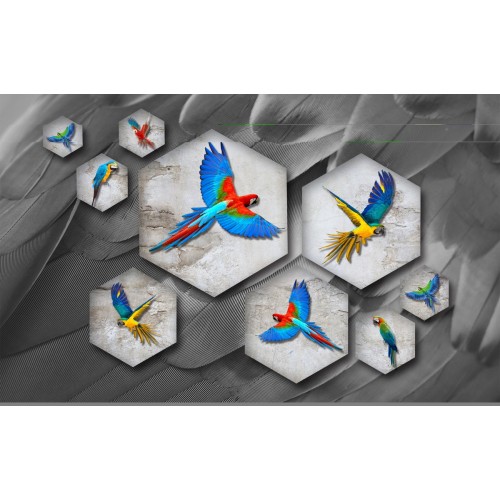 Фреска Экзотические миниатюры