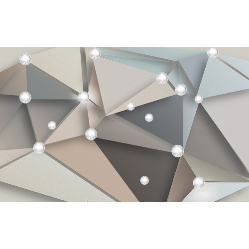 Фреска Невероятные грани с жемчугом