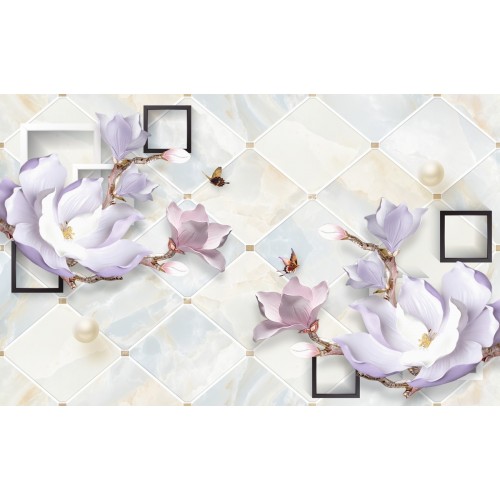 Цветы шиповника в графике