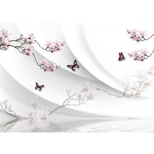 Фреска Цветочное притяжение