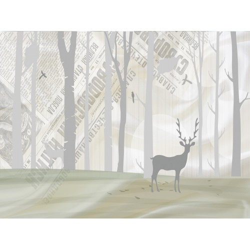 Фреска Лесная пантомима