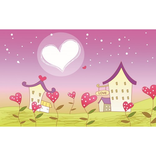 Фреска Сказочные домики