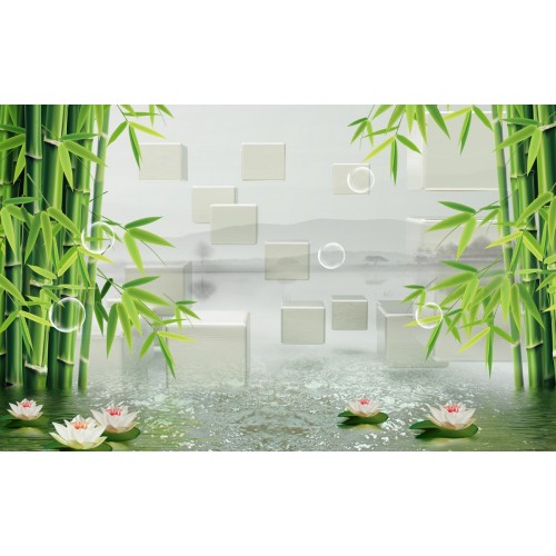 Фреска Бамбуковый рай