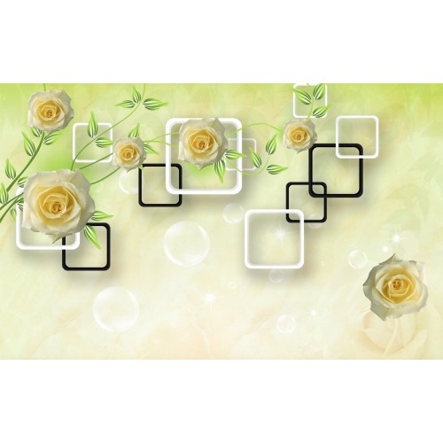 Фреска Воздушные розы