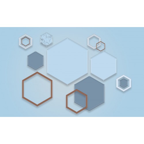 Фреска Кубические соты