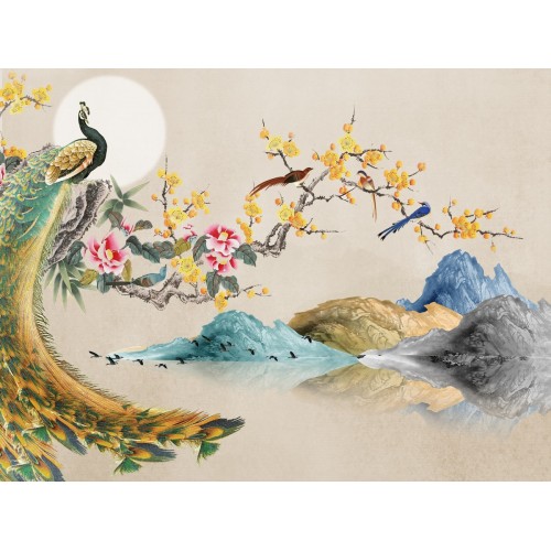 Фреска Восточное солнце