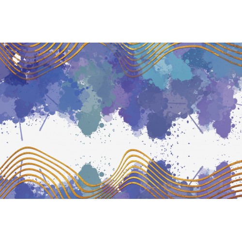 Фреска Гуашь индиго