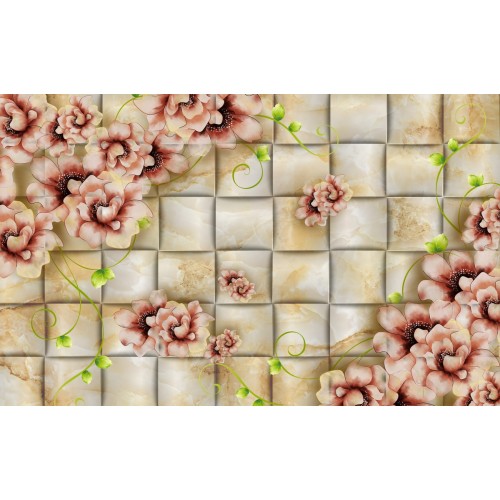 Цветы в каштановых оттенки