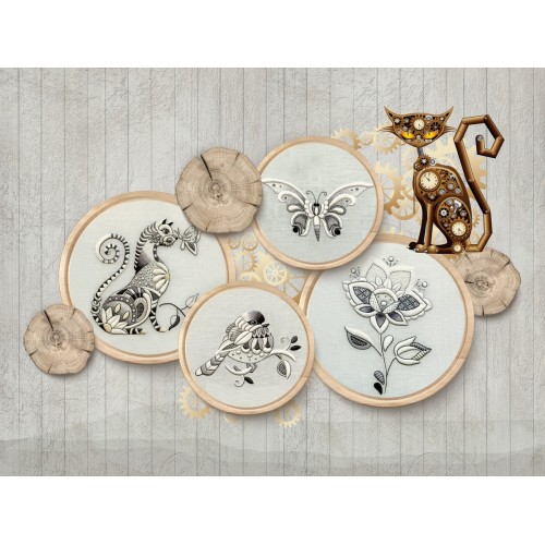 Фреска Любимые вышивки