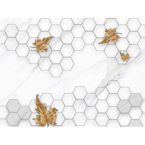 Фреска Мраморные соты