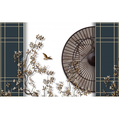 Японский зонтик