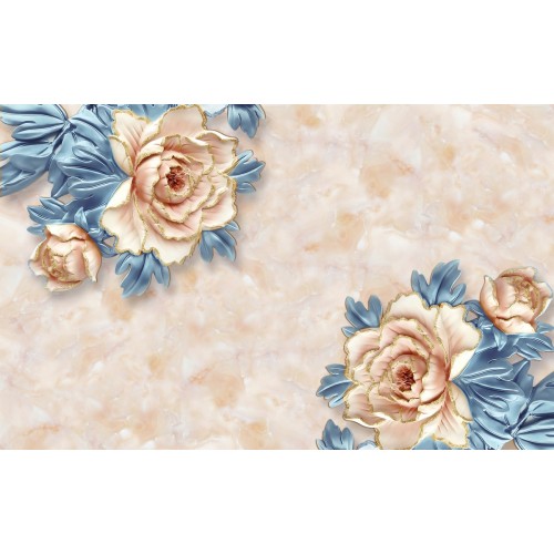 Восточные кремовые пионы