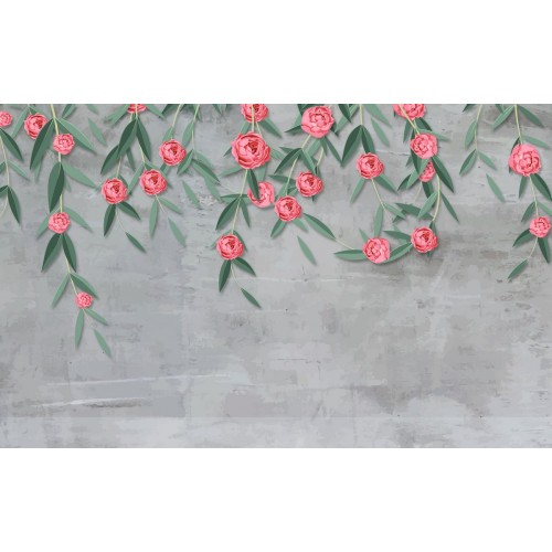 Фреска Цветочный ноктюрн